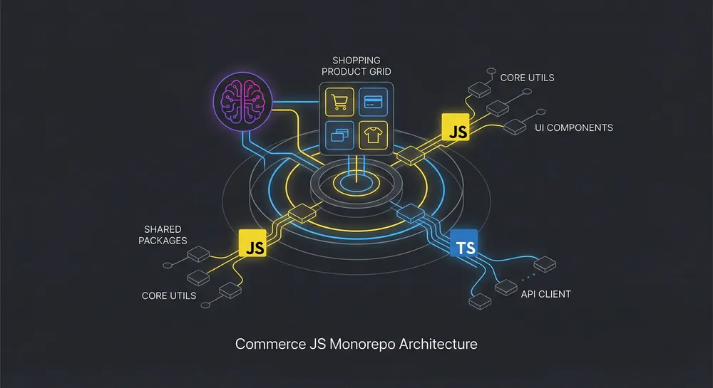 Commerce JS - JavaScript monorepo architecture